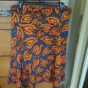 Lularoe Azure flair skirt, size XL, new with tags